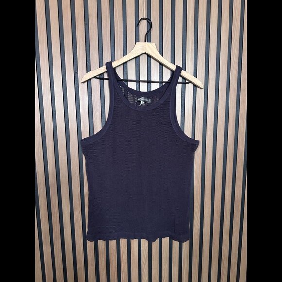 Urban Outfitters Tank Top XL Womens Purple Mesh Knit Muscle Shirt - Picture 1 of 6